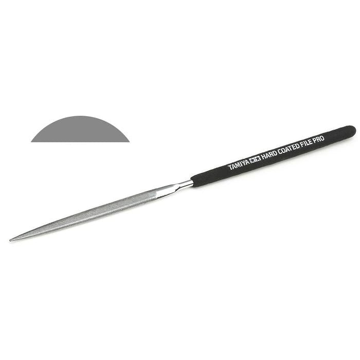 Tamiya - Hard Coated File PRO - Half-Round - 5mm - 74126