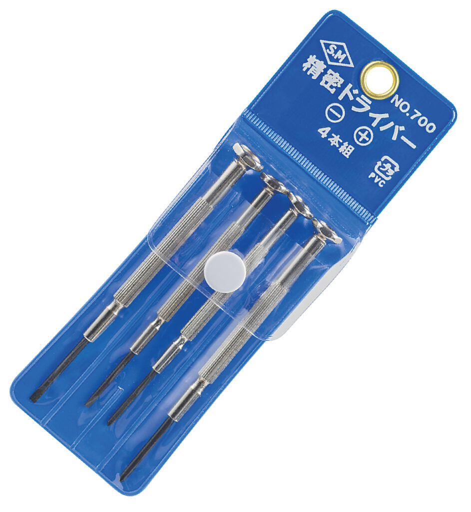 Mineshima - Precision Screwdriver Set - 4 Pieces - L-15B