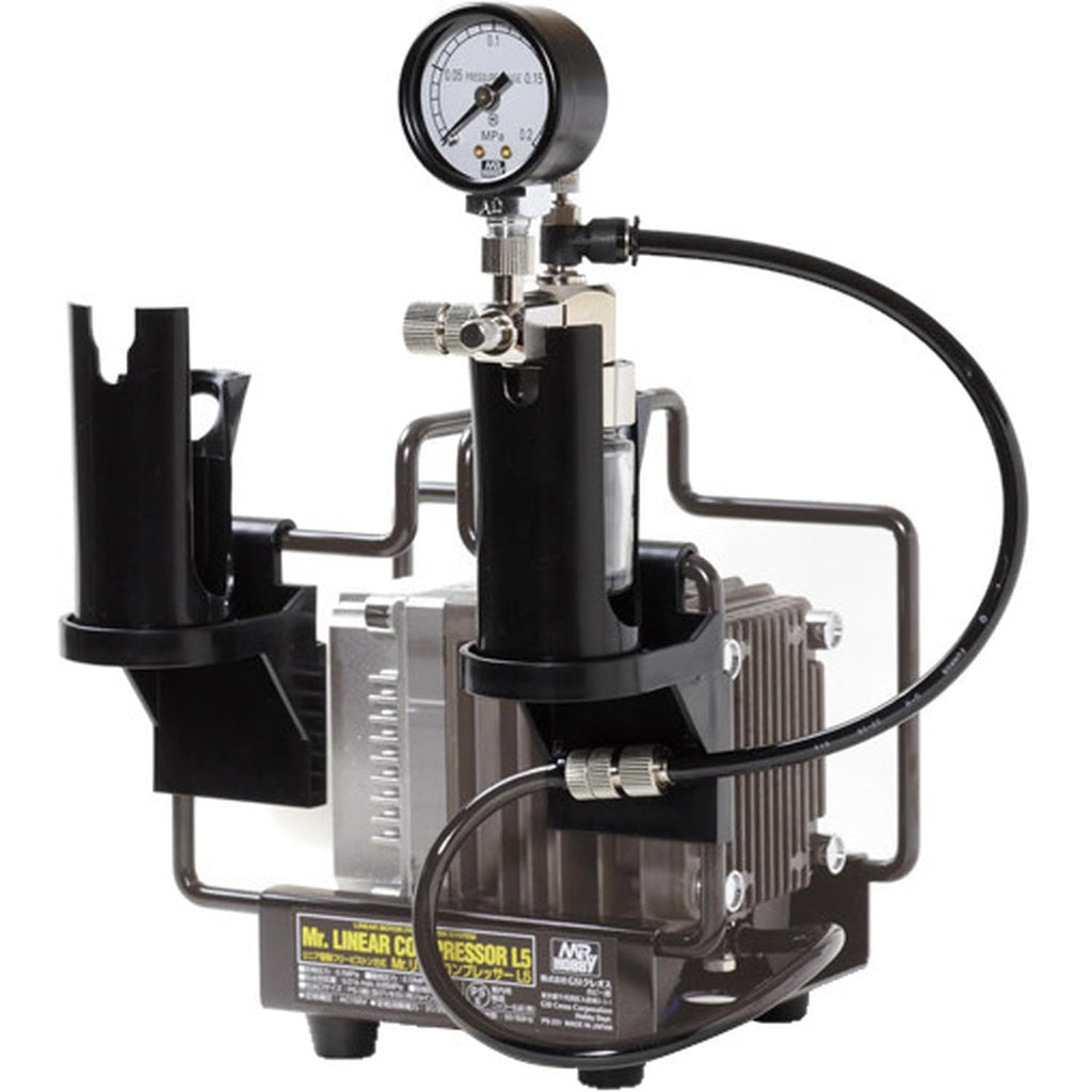 GSI Creos Mr. Hobby - Linear Compressor L5 - Regulator with Pressure Gauge Set - PS313 - KittoMaru