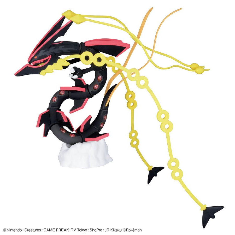 BANDAI SPIRITS - Shiny Mega Rayquaza - Pokemon Model Kit Select Series - 63 - KittoMaru