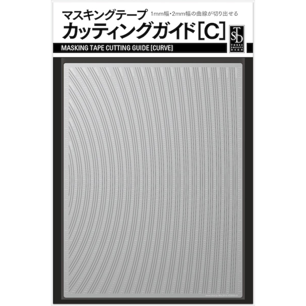 Sujibori-do - Masking Tape Cutting Guide [C] - TSD00234