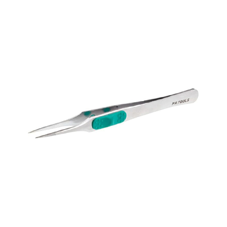 GSI Creos Mr. Hobby - Mr. Tweezers - Fine Tip Straight - MT202 - KittoMaru