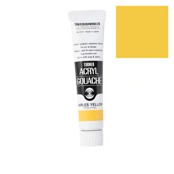 Turner - Naples Yellow - Acrylic Gouache - 20ml - AG020031