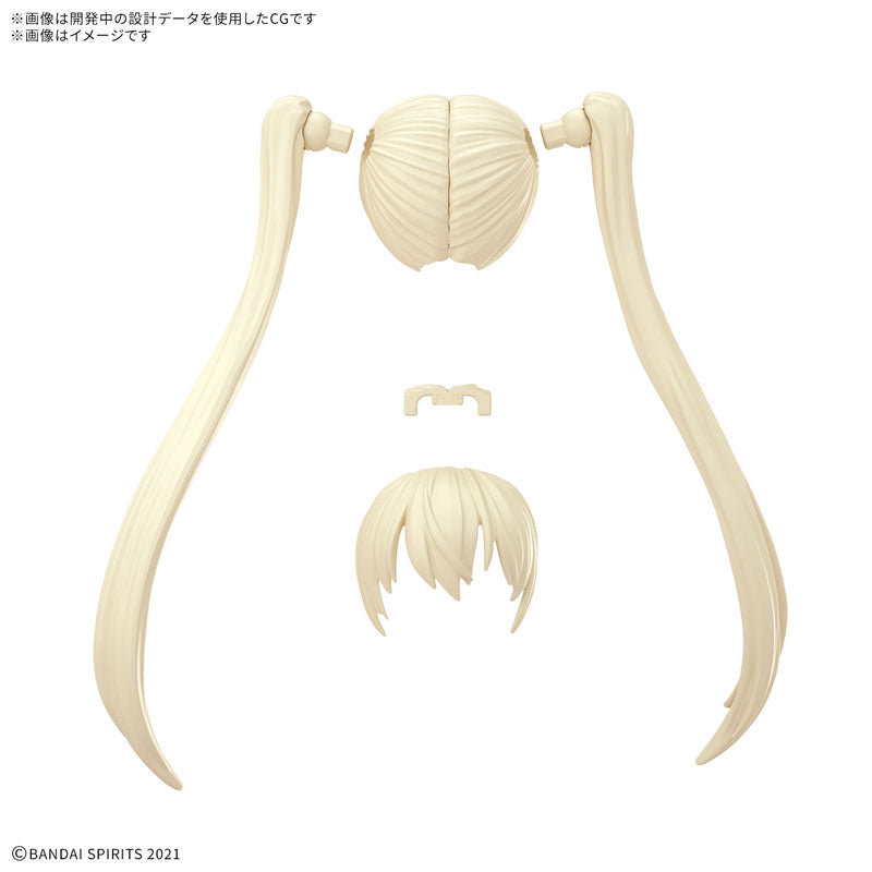 BANDAI SPIRITS - 30MS - Option Hairstyle Parts Vol. 13