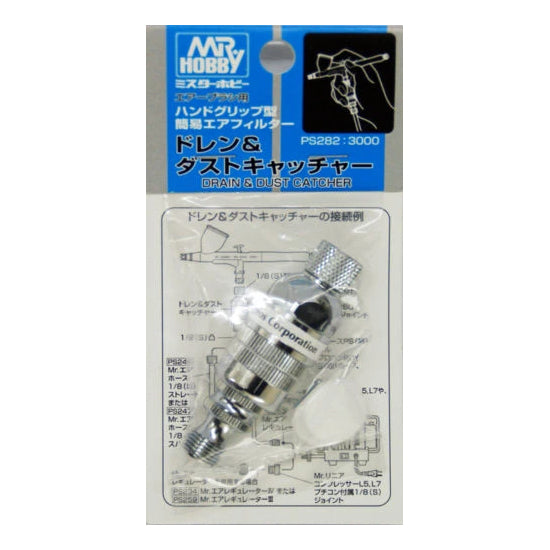 GSI Creos Mr. Hobby - Drain and Dust Catcher - Hand Grip Type - PS282