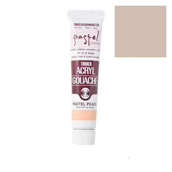 Turner - Pastel Peach - Acrylic Gouache - 20ml - AG020172