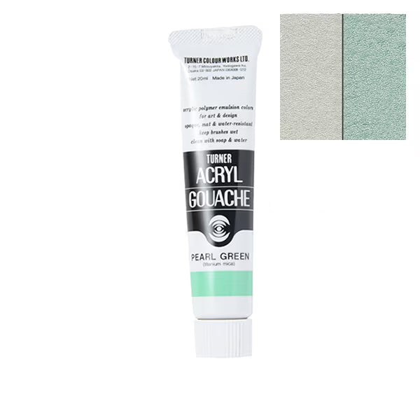 Turner - Pearl Green - Acrylic Gouache - 20ml - AG020094