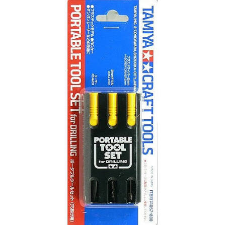 Tamiya - Portable Tool Set - For Drilling - 74057