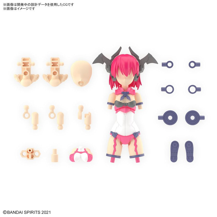 BANDAI SPIRITS - 30MS 12 - Option Parts Set - Reaper Costume [Color A]