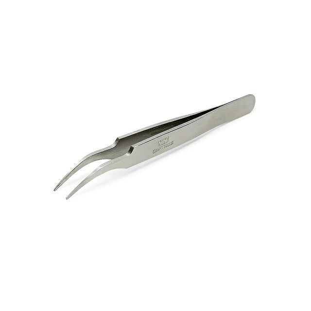 Tamiya - Precision Tweezers - Round Tip - Swan Neck Type - 74108