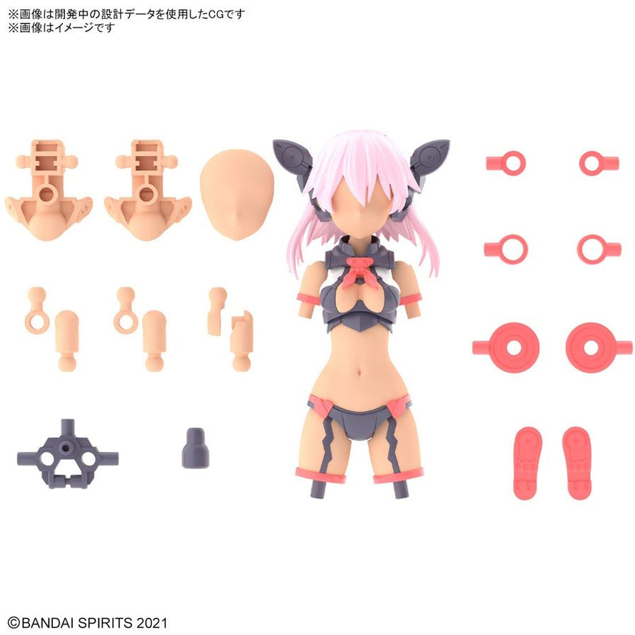 BANDAI SPIRITS - 30MS 08 - Option Parts Set - Scout Costume [Color C]