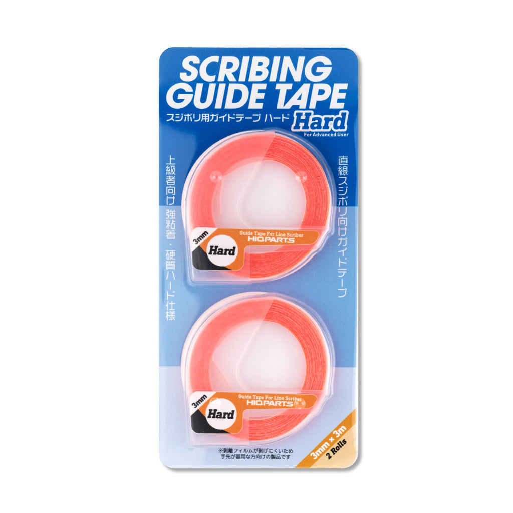 HiQ Parts - Scribing Guide Tape - Hard - 3mm x 3m - 2 Rolls - HRDT-3MM-V2 - KittoMaru