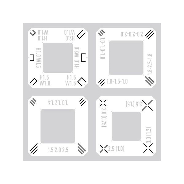 Sujibori-do - Scribing Template [C] - TSD00336 - KittoMaru