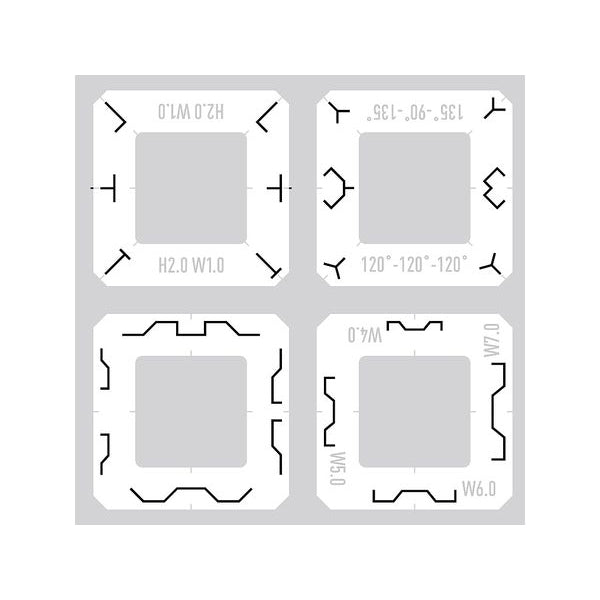 Sujibori-do - Scribing Template [C] - TSD00336 - KittoMaru