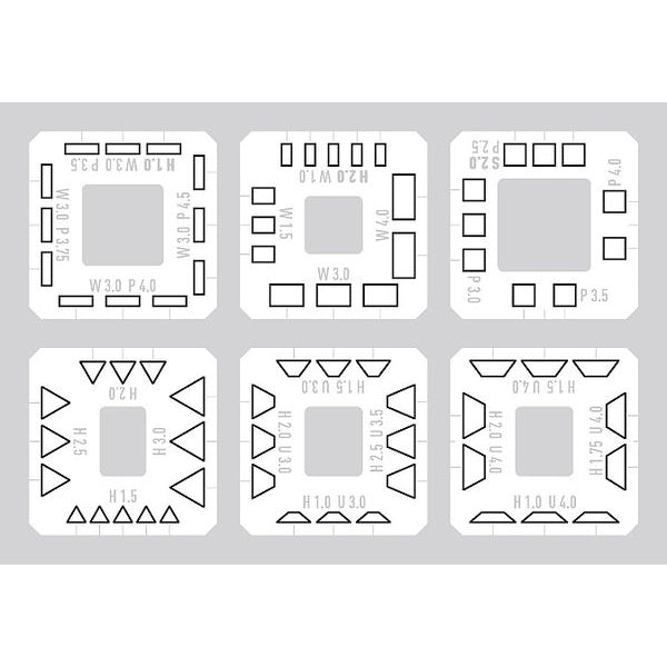 Sujibori-do - Scribing Template [F] - TSD00359 - KittoMaru