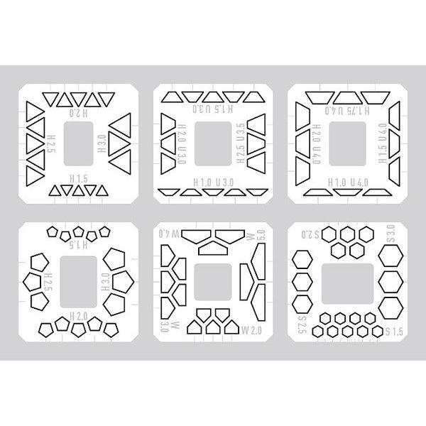 Sujibori-do - Scribing Template [F] - TSD00359 - KittoMaru