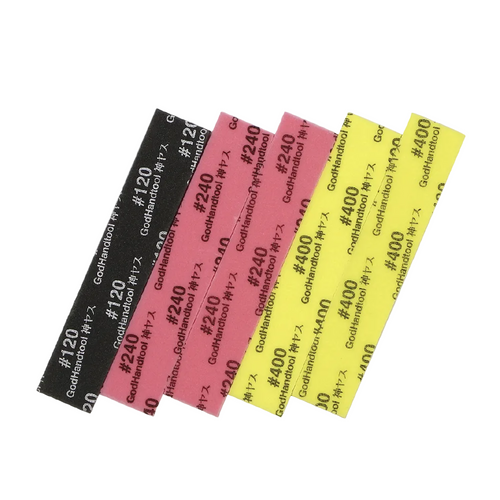 GodHand 5mm Sanding Sponge Set - #120 #240 #400 Grit