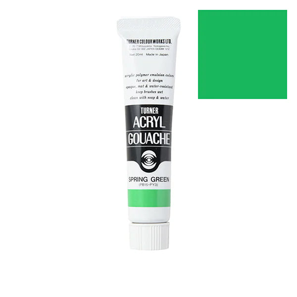 Turner - Spring Green - Acrylic Gouache - 20ml - AG020147