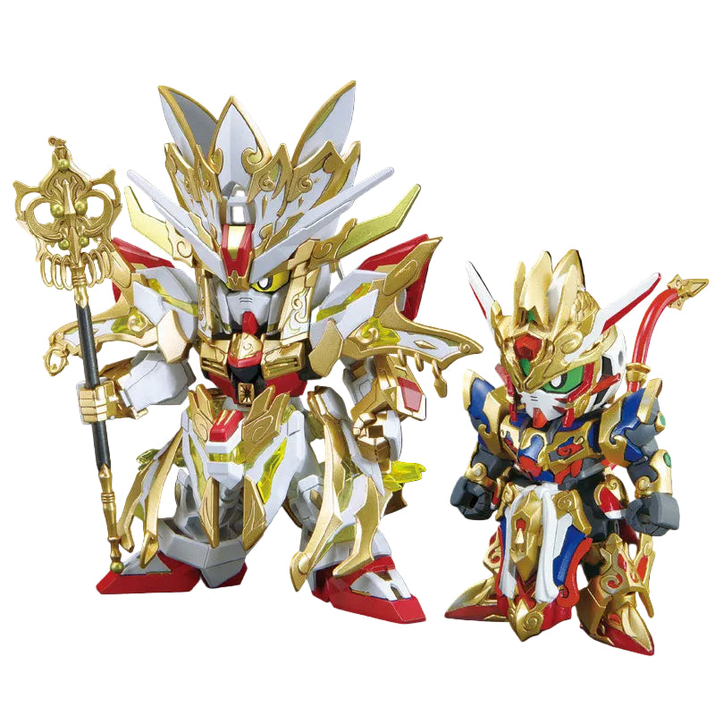 BANDAI SPIRITS - SD Gundam World Heroes 33 - Revival Goku Impulse & Sanzo Strike Freedom - 5065698