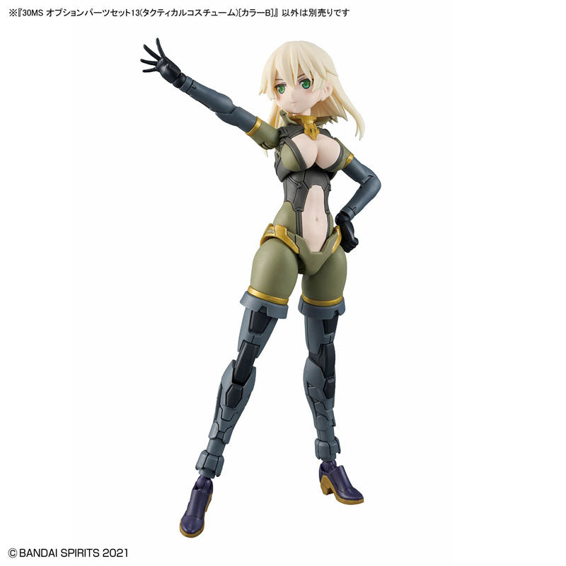 BANDAI SPIRITS - 30MS 13 - Option Parts Set - Tactical Costume [Color B]