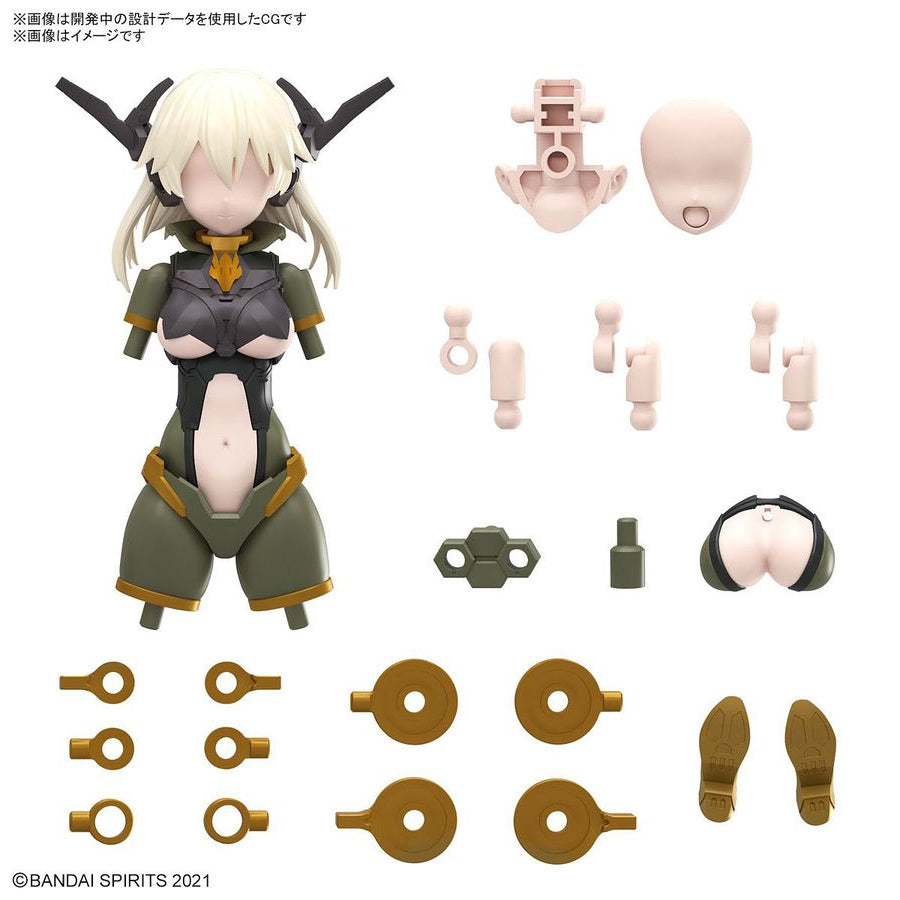 BANDAI SPIRITS - 30MS 13 - Option Parts Set - Tactical Costume [Color B]