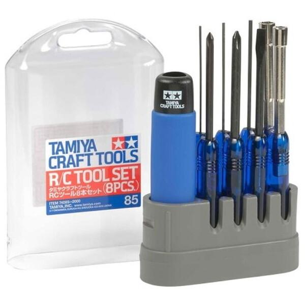 Tamiya - RC Tool 8-Piece Set - Screwdrivers and Wrenches