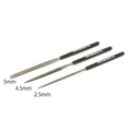 Tamiya - Basic File Set (Fine Double-Cut) - Craft Tool Series No. 74104