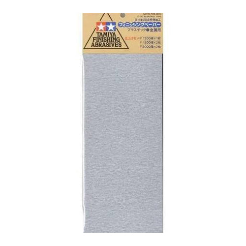 Tamiya - Finishing Paper - Finishing Set - 87024