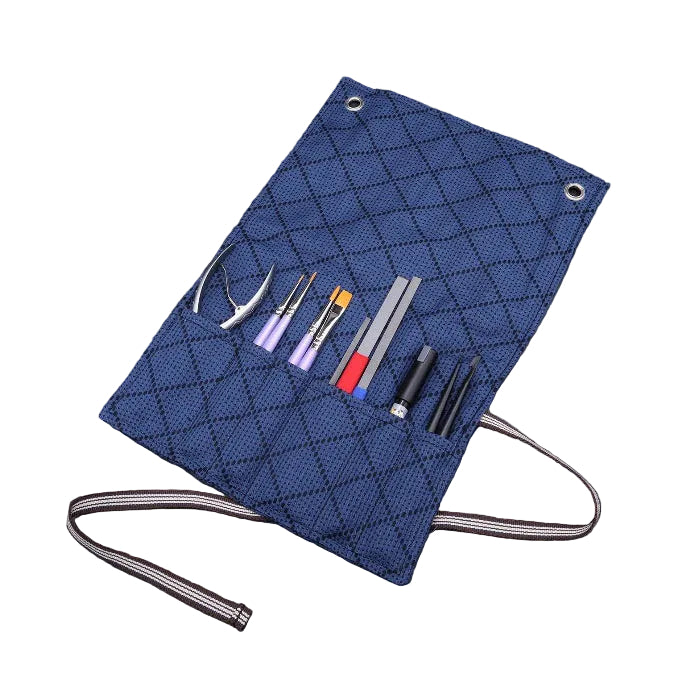 GSI Creos Mr. Hobby - Tool Storage Bag - Roll Style - Blue - VM-027B - KittoMaru