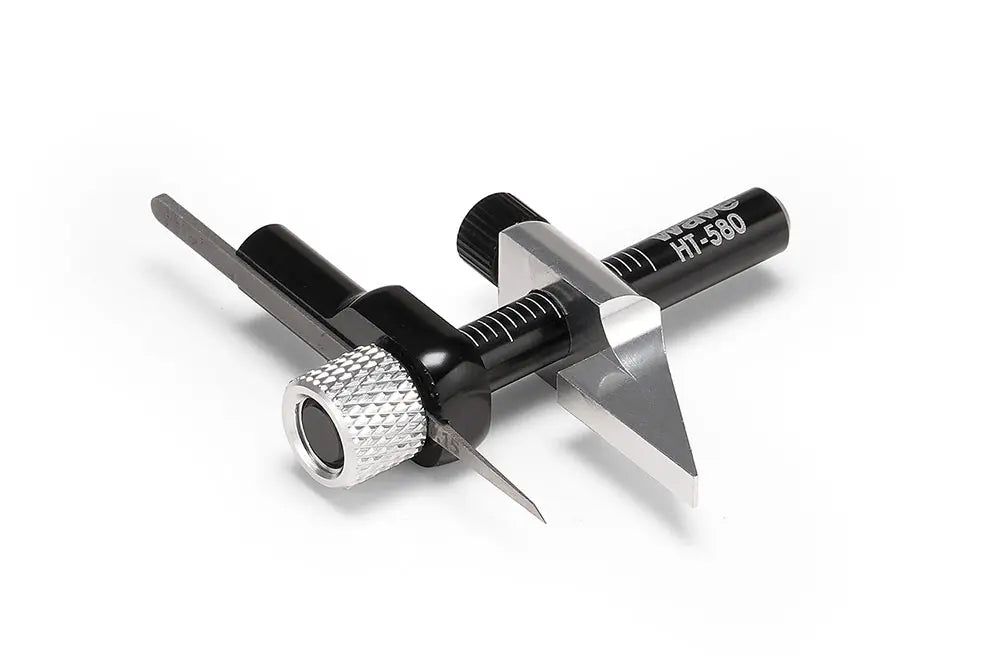 Wave - HG Micro Panel Lining Scribing Tool - Parallel Grip Grooved Chisel