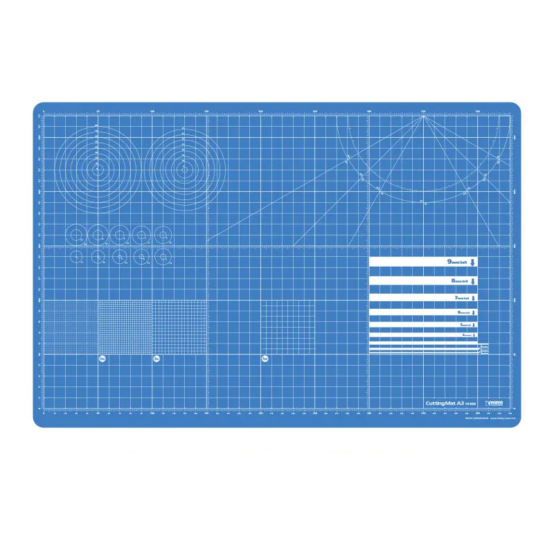 Wave - Cutting Mat - A3 - HT-098 - KittoMaru