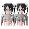 BANDAI SPIRITS - 30MS - Option Hairstyle and Face Parts Set - Yuika / Kiriko