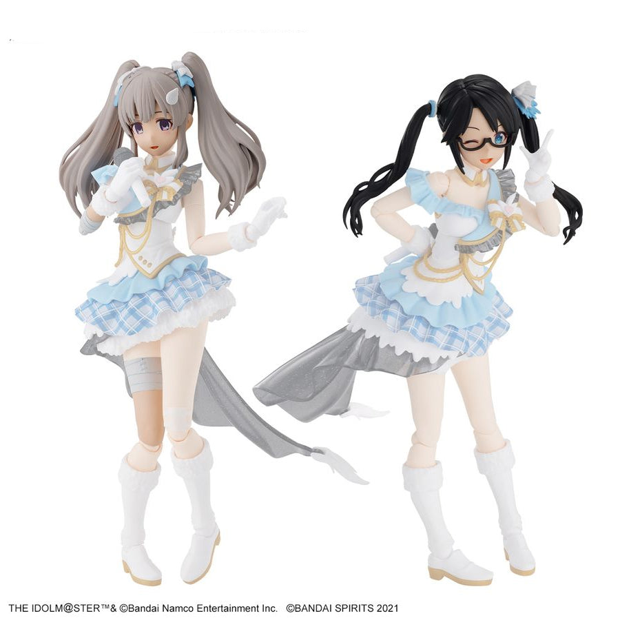 BANDAI SPIRITS - 30MS - Option Hairstyle and Face Parts Set - Yuika / Kiriko