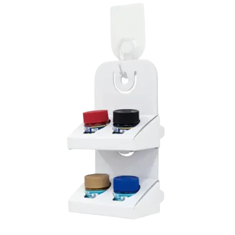 GSI Creos Mr. Hobby - Mr. Wall-Mount Paint Rack - GT121 - KittoMaru