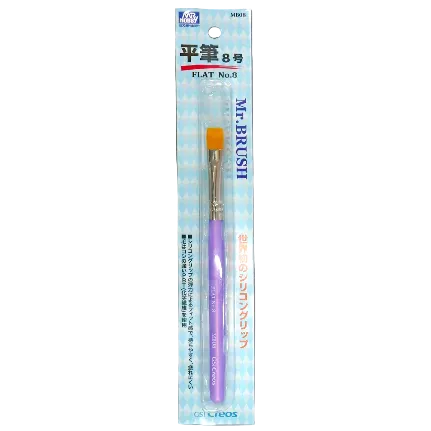 GSI Creos Mr. Hobby - Mr. Brush - Flat No. 8 - MB08 - KittoMaru