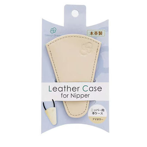 GSI Creos Mr. Hobby - Leather Nipper Case - Ivory - TCD02 - KittoMaru