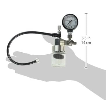 GSI Creos Mr. Hobby - Mr. Regulator IV with Pressure Gauge - Direct-Mount Holder Type - PS234 - KittoMaru