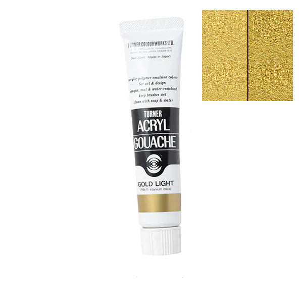 Turner - Gold Light - Acrylic Gouache - 20ml - AG020070