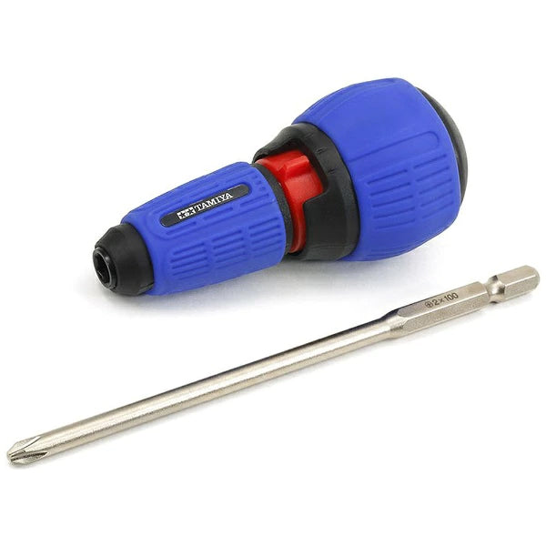 Tamiya - Ratchet Driver PRO - with Large Phillips Bit - 74152